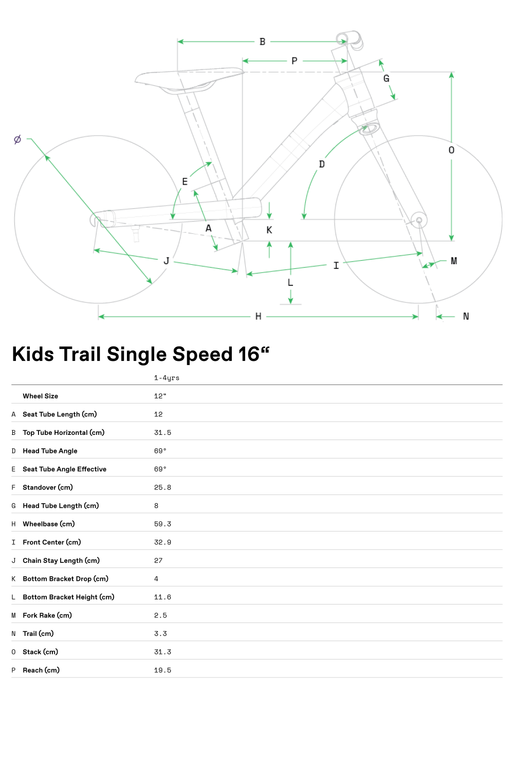 Kids Trail 16 FW - Geometria