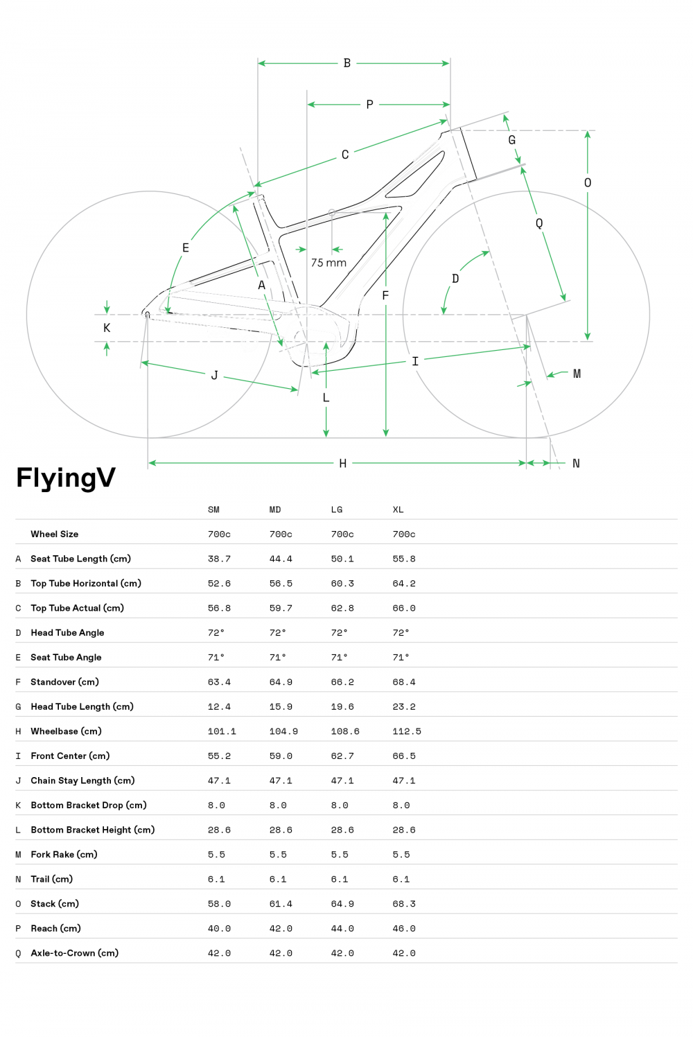 FlyingV 1 - Geometria
