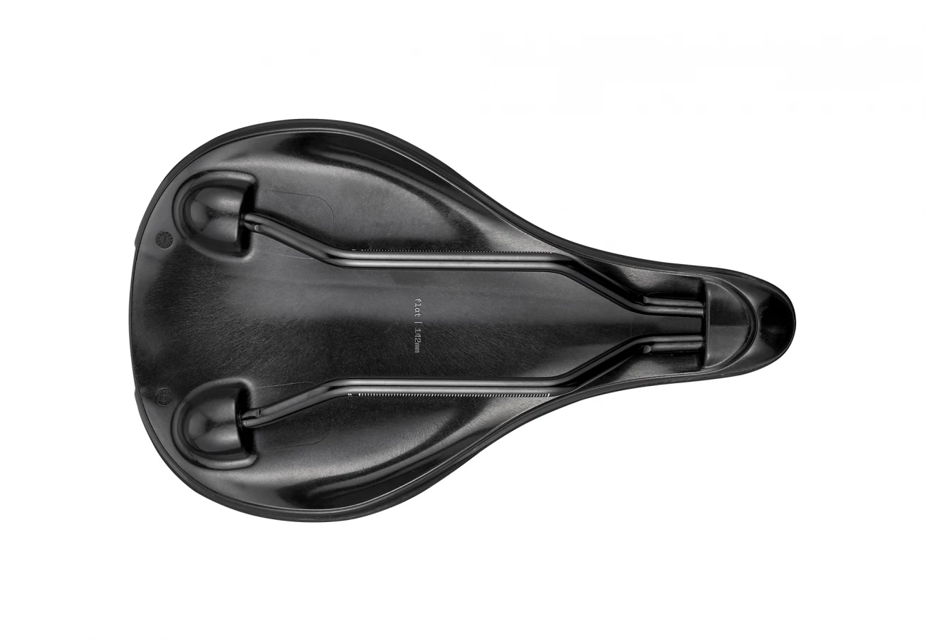 Line S Steel Flat Saddle - Black