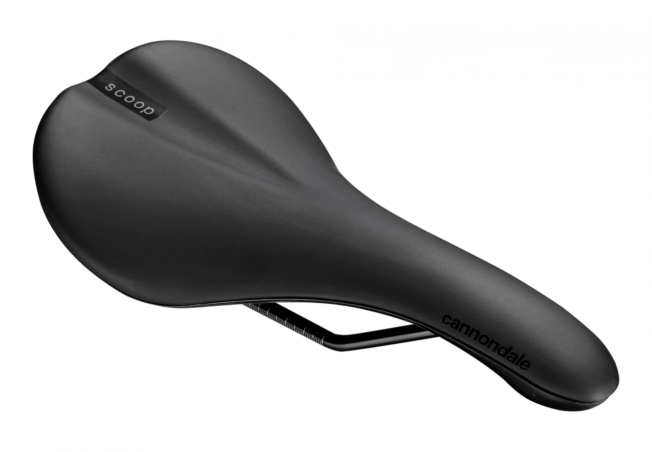 Scoop Steel Radius Saddle - Black