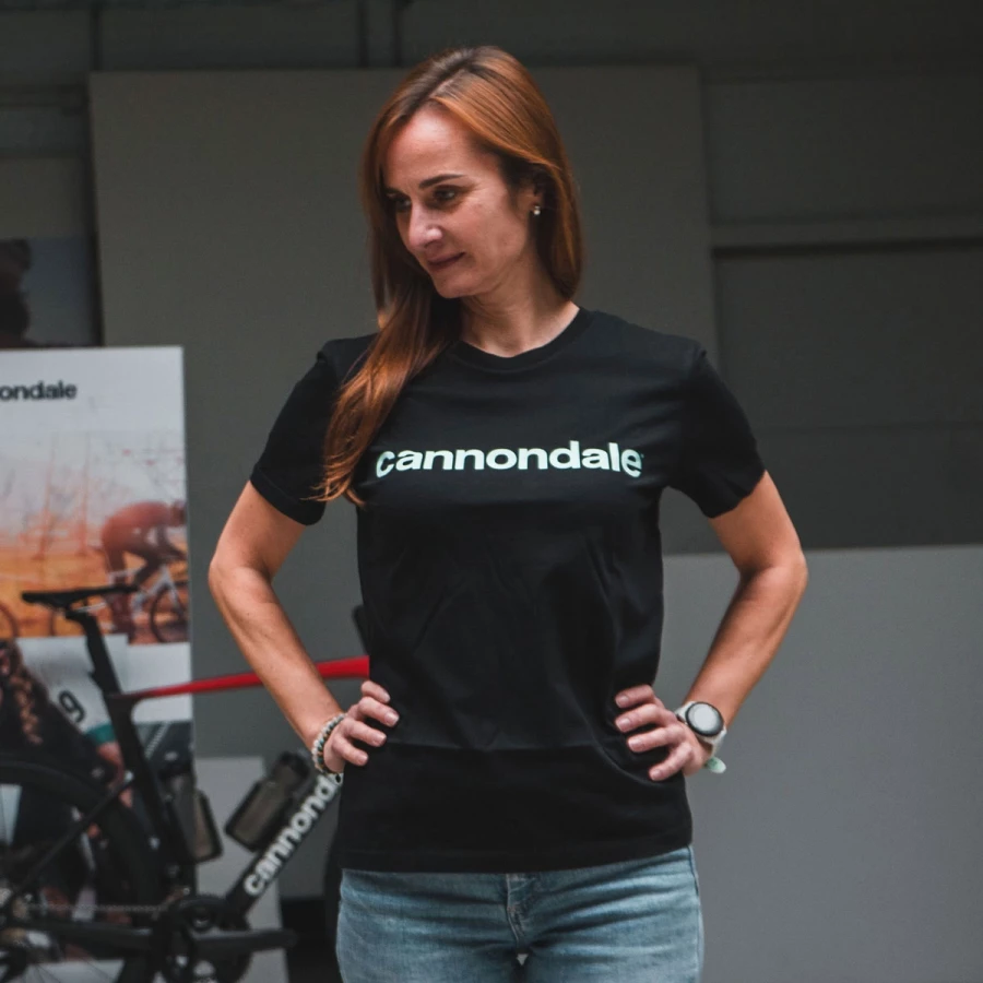 Cannondale T-Shirt Logo - Black w Cool Mint