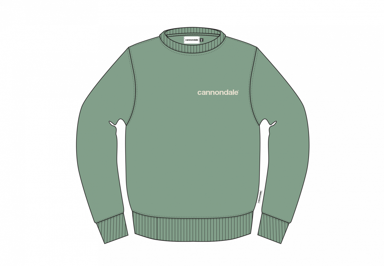 Cannondale Sweatshirt Logo Small - Aloe