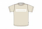 Cannondale T-Shirt Box Logo - Desert Dust